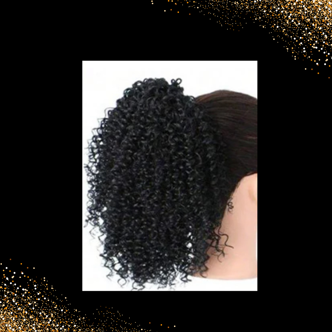 Afro Kinky Curly Ponytails
