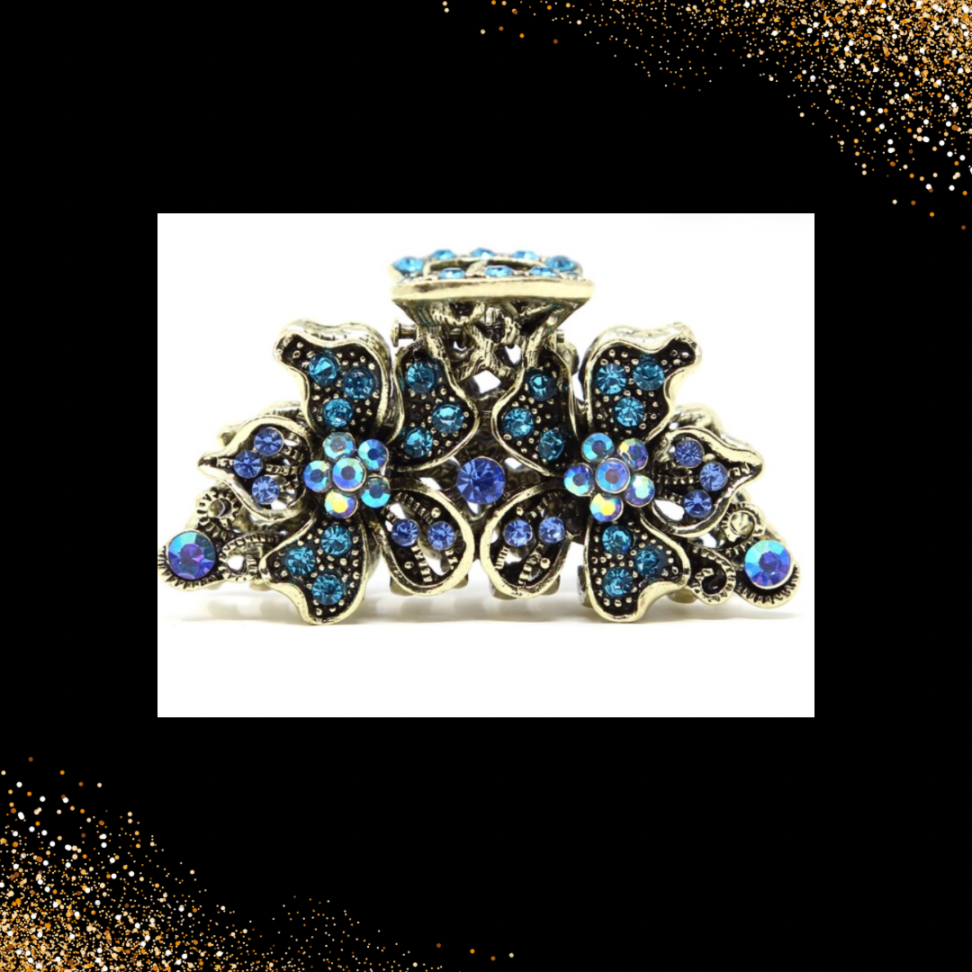 Shimmering Hair Clips