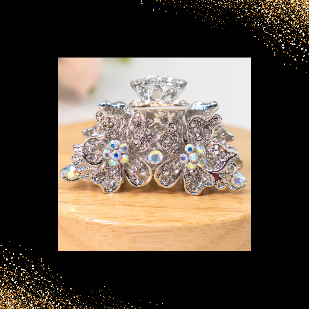 Shimmering Hair Clips