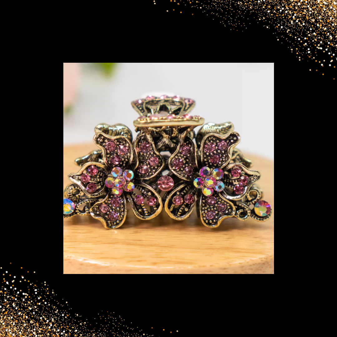 Shimmering Hair Clips