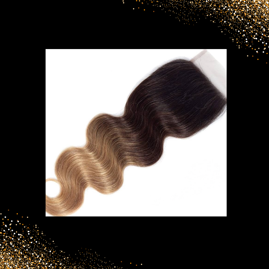 Ombre Body Wave Bundles w/ Closure