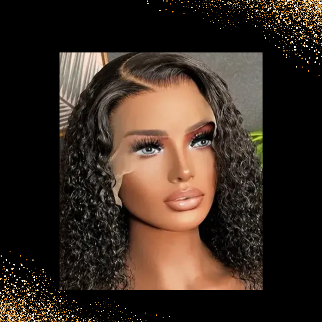 Deep Wave Bob Lace Closure Wigs