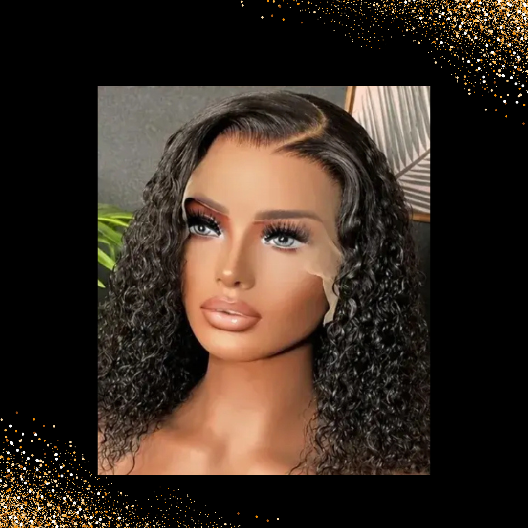 Deep Wave Bob Lace Closure Wigs