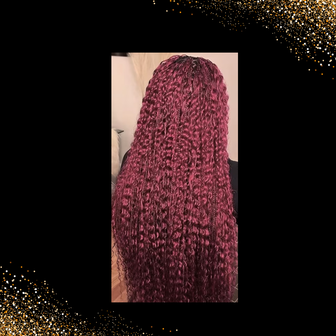 Fulani Boho Deep Wave Braiding Hair