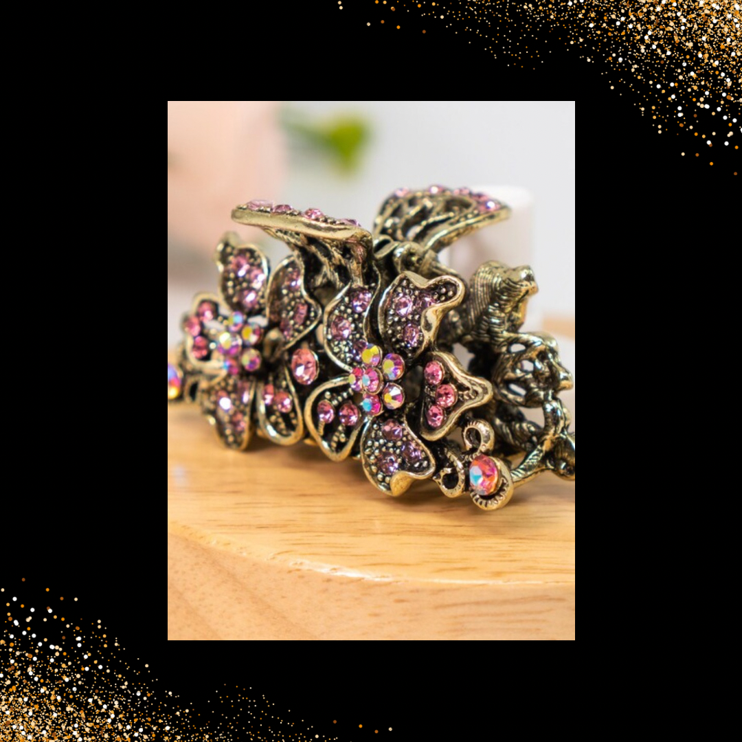Shimmering Hair Clips