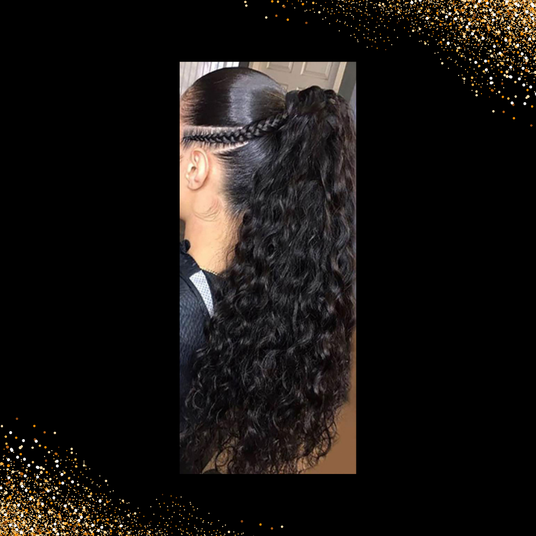 Water Wave Ponytails